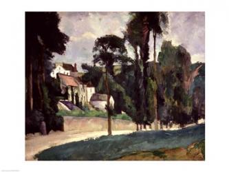 The Road at Pontoise, 1875 | Obraz na stenu