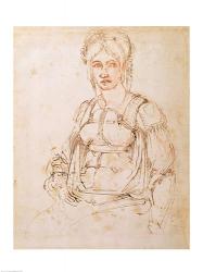 W.41 Sketch of a seated woman | Obraz na stenu