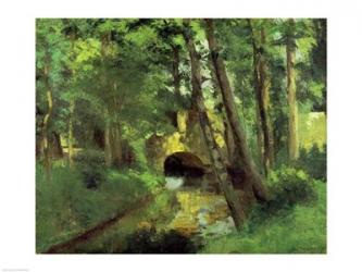 The Little Bridge, Pontoise, 1875 | Obraz na stenu