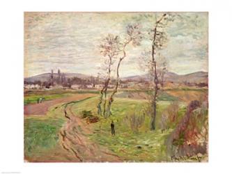 The Plain at Gennevilliers, 1877 | Obraz na stenu