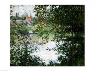 Ile de La Grande Jatte Through the Trees, 1878 | Obraz na stenu