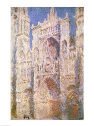 Rouen Cathedral, West Facade, Sunlight, 1894 | Obraz na stenu