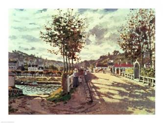 The Seine at Bougival, 1869 | Obraz na stenu