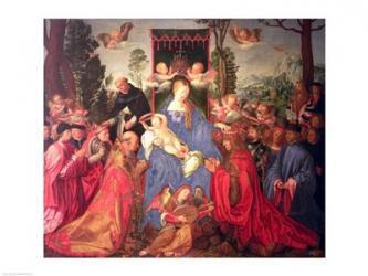 Garland of Roses Altarpiece, 1600 | Obraz na stenu