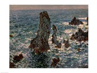 The Rocks at Belle-Ile, 1886 | Obraz na stenu