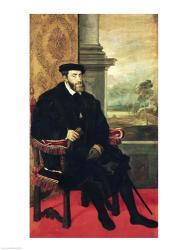 Seated Portrait of Emperor Charles V | Obraz na stenu