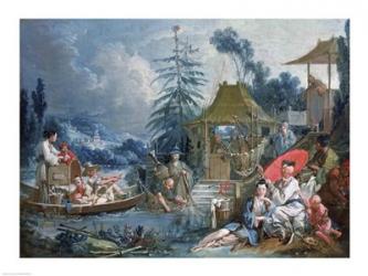 The Chinese Fishermen | Obraz na stenu