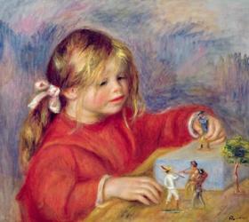 Claude Renoir at play, c.1905 | Obraz na stenu