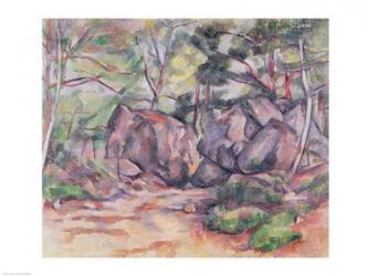 Woodland with Boulders, 1893 | Obraz na stenu