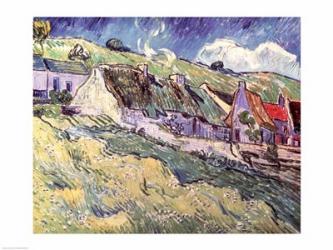 Cottages at Auvers-sur-Oise, 1890 | Obraz na stenu