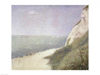 Beach at Bas Butin, Honfleur, 1886 | Obraz na stenu