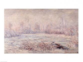 Frost near Vetheuil, 1880 | Obraz na stenu