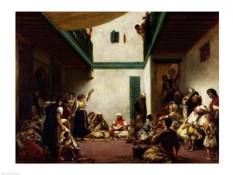 A Jewish wedding in Morocco, 1841 | Obraz na stenu