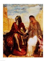Othello and Desdemona in Venice, 1850 | Obraz na stenu