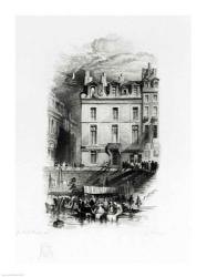 Napoleon's Lodgings on the Quai Conti | Obraz na stenu