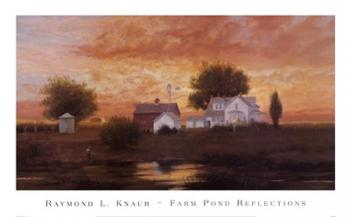 Farm Pond Reflections | Obraz na stenu