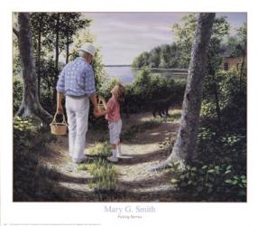 Mary G. Smith - Picking Berries Size 19x22 | Obraz na stenu