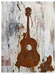 Rust Guitar | Obraz na stenu