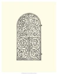 B&W Wrought Iron Gate VI | Obraz na stenu