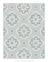 Ornamental Pattern in Teal IV | Obraz na stenu