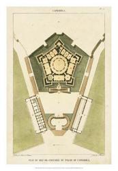 Plan du Rez De Chaussee du Palais | Obraz na stenu