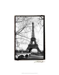 Eiffel Tower Along the Seine River | Obraz na stenu