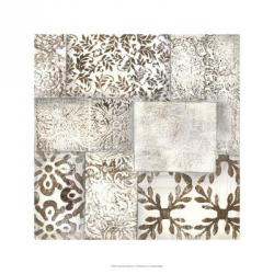 Neutral Patterned Patchwork II | Obraz na stenu