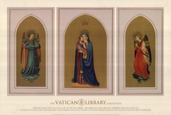 Madonna and Child Triptych, (The Vatican Collection) | Obraz na stenu