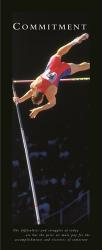 Commitment  Pole Vaulter | Obraz na stenu