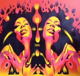 Afro Summer | Obraz na stenu