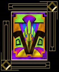 Art Deco Design 5B | Obraz na stenu