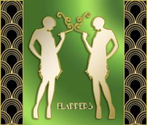 Art Deco Flappers | Obraz na stenu