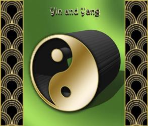 Yin And Yang 3D | Obraz na stenu