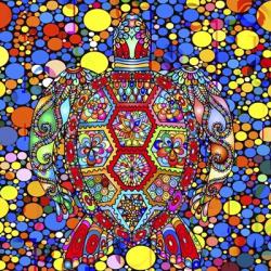 Colorful Turtle | Obraz na stenu