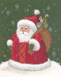 Santa with Gift Bag | Obraz na stenu