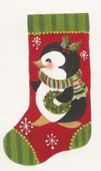 Penguin Stocking | Obraz na stenu