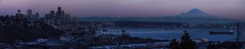 Seattle Skyline At Dusk | Obraz na stenu