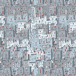 Robot City Pattern | Obraz na stenu