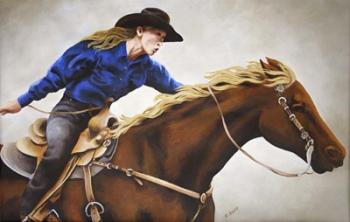 Cowgirl | Obraz na stenu