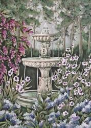 Garden Fountain | Obraz na stenu