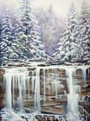Winter Falls | Obraz na stenu