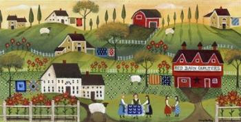 Red Barn Quilters | Obraz na stenu