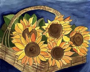 Sunflower Basket | Obraz na stenu