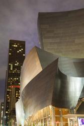 Old Meets New Disney Concert Hall | Obraz na stenu