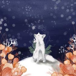 Snow Fox | Obraz na stenu