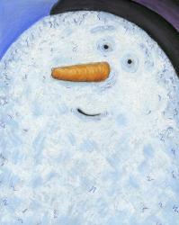 Snowman Smile | Obraz na stenu