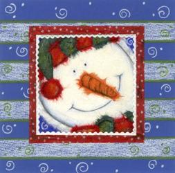 Scarf Snowman 1 | Obraz na stenu