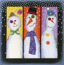 Three Tall Snowmen | Obraz na stenu