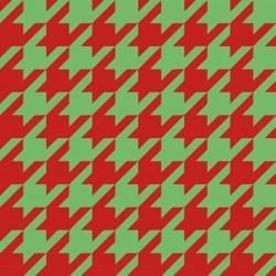 Xmas Houndstooth | Obraz na stenu