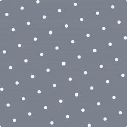 White Polka Dots on Grey | Obraz na stenu